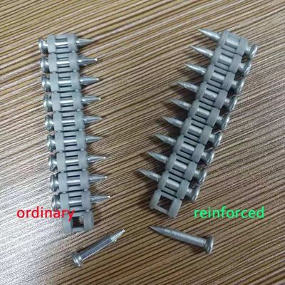 Clavos mecánicos de gas reforzados galvanizados para hormigón duro y metal personalizables