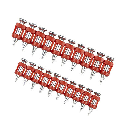 Clavos de alta dureza de acero de hormigón con pines de gas de diámetro de tallo de 3,0 mm