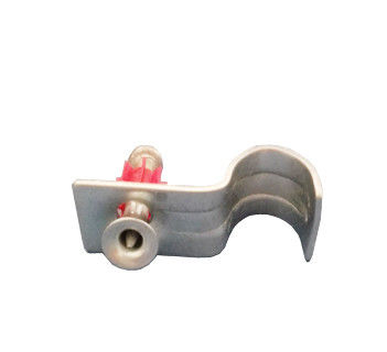7.6mm Diámetro de la cabeza pin clip clavado de un agujero correa de conducto para la fijación segura al hormigón
