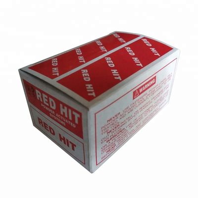 Pín de conducción de golpe rojo estándar ISO NK32 con lavadora de metal duradero