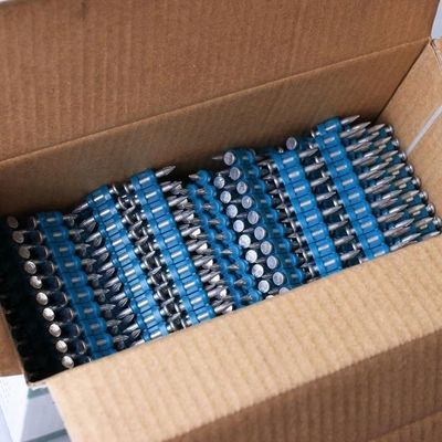 Clavos de hormigón de 15-40 mm para la mayoría de los clavos de gas Material de acero y electro galvanizado