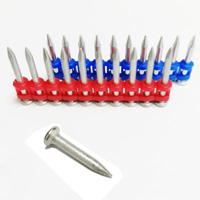 19-38mm Electro Galvanizado Clavos para techos de sombrillas para el gas profesional Nailer