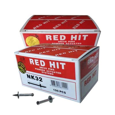 Electro galvanizado clavo de tiro de estilo NK 22-62mm longitud para construcción de hormigón