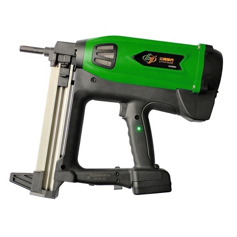 Voltado personalizado 100-240V/50-60Hz Concreto de gas pistola de clavos GCN50 para clavado rápido