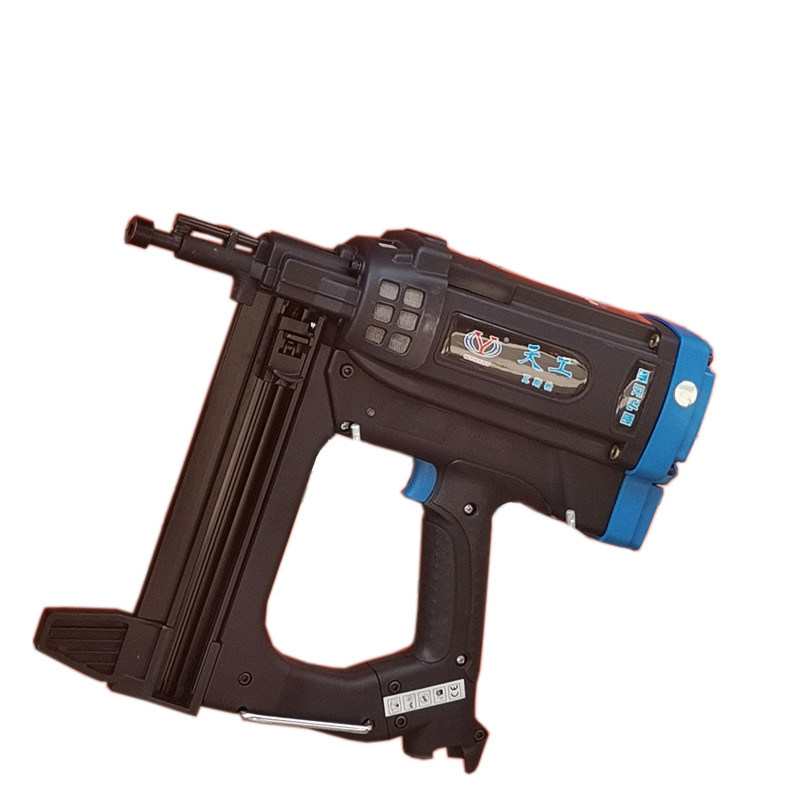 1 1/2 IN Longitud máxima de las uñas Gas Nailer HYBEST Gas actuado pistola de uñas con disponibilidad