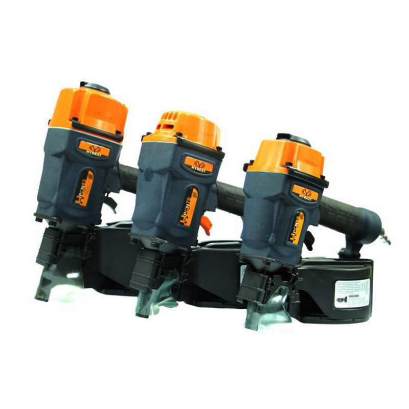 Pistola de clavos de aire CN55 70 83 Nailer de bobina para la fabricación y embalaje de palets Capacidad 250-400pcs