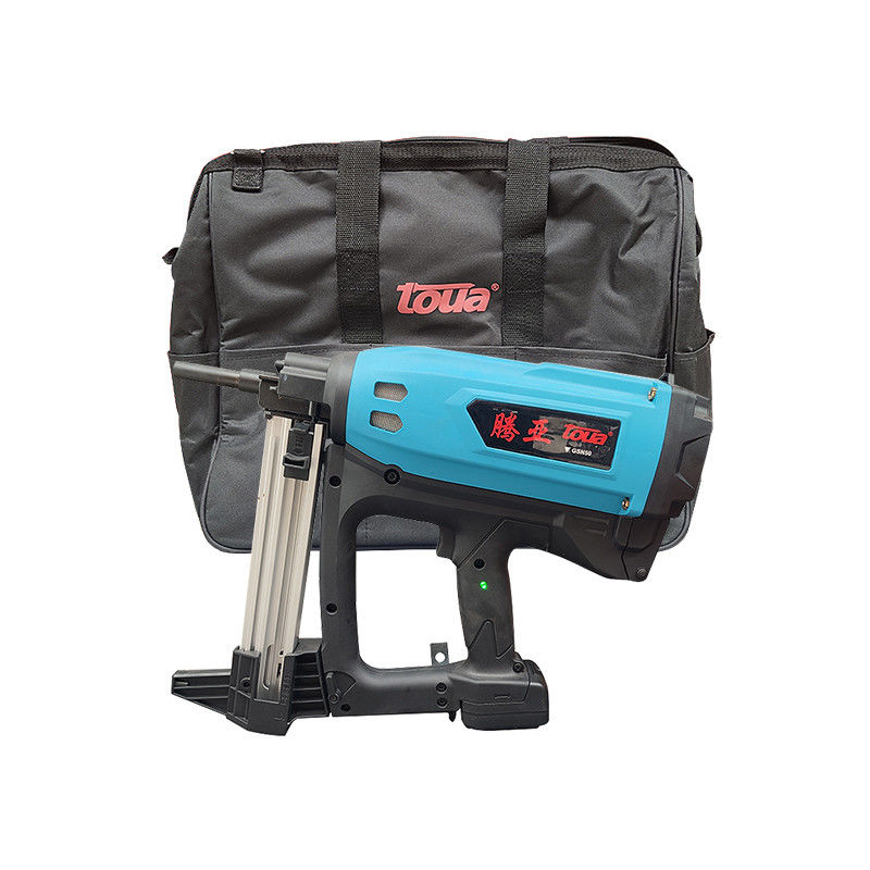 2000mAh Voltage Gas Actuated GSN50 Nail Gun para el tiroteo de la construcción de trabajo pesado