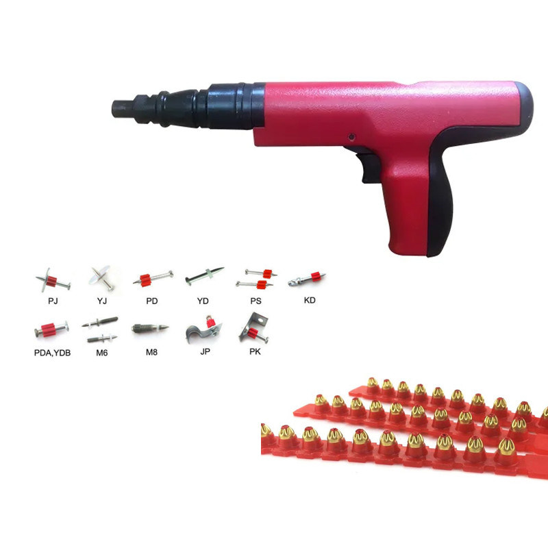 Fuente de alimentación manual 27 CAL herramienta de sujeción accionada por energía para la construcción pistola de clavos de potencia