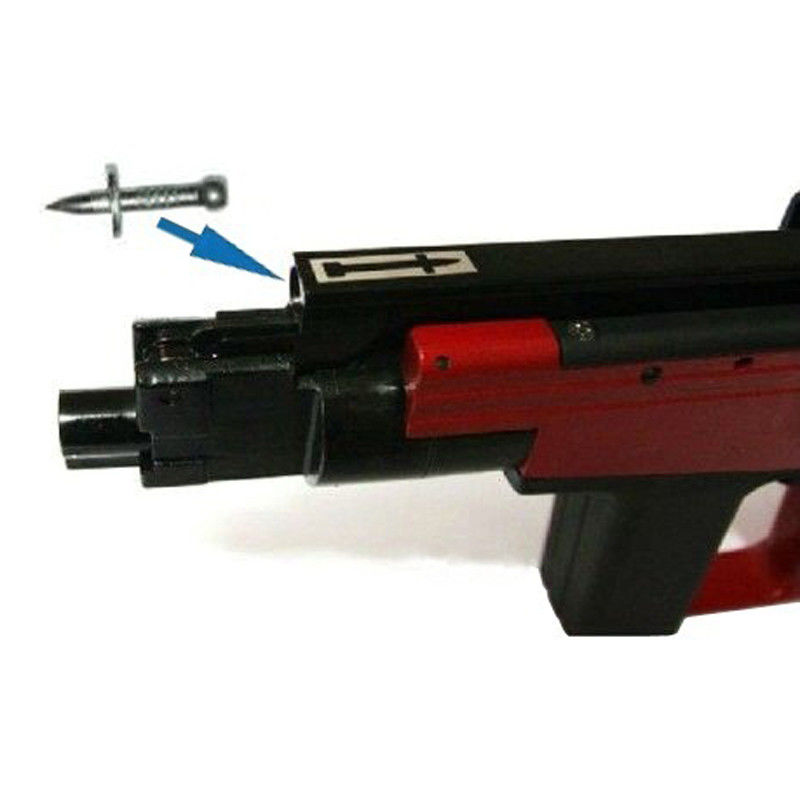 Pistola de clavos sin hilos modelo 450 para hormigón y acero con fuente de energía manual