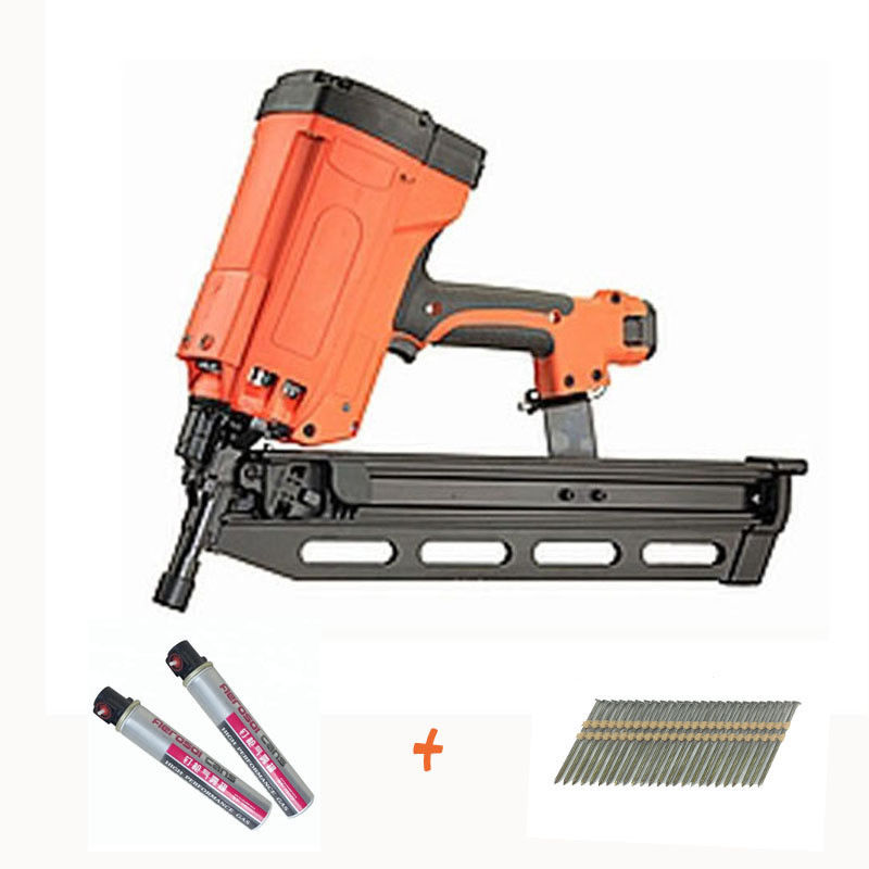 Nailer 9021 con cartucho de gas de 21 grados y capacidad de cartucho de 75 grados