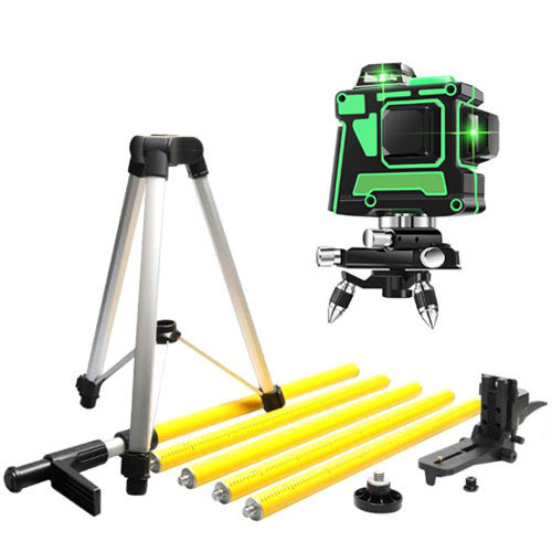 Precisión ± 1 mm/5 m 3M trípode elevado para láser rotativo nivel de descarga nivel láser de línea transversal