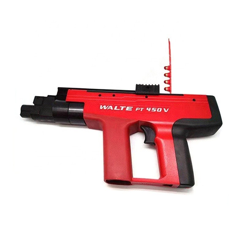 PT-450V Pistola de uñas accionada con polvo de 355 mm de longitud y para una longitud máxima de uñas de 3 1/2 pulgadas