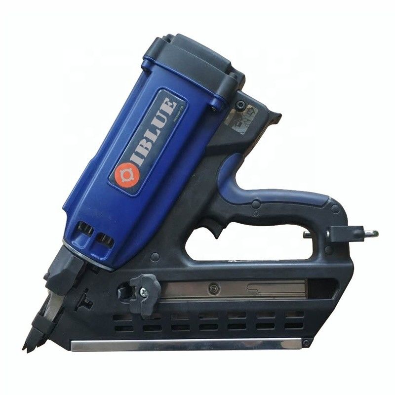 Batería de iones de litio 7.4V 1.2Ah Nailer sin cable de 34 grados pistola de gas de clavos 50-90mm