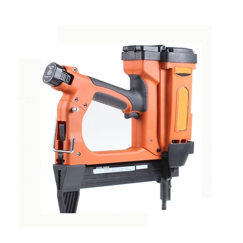 OEM de apoyo personalizado Gas Nailer Hybest Guns GSR40 con 1200 clavos Fuel Rod Vida