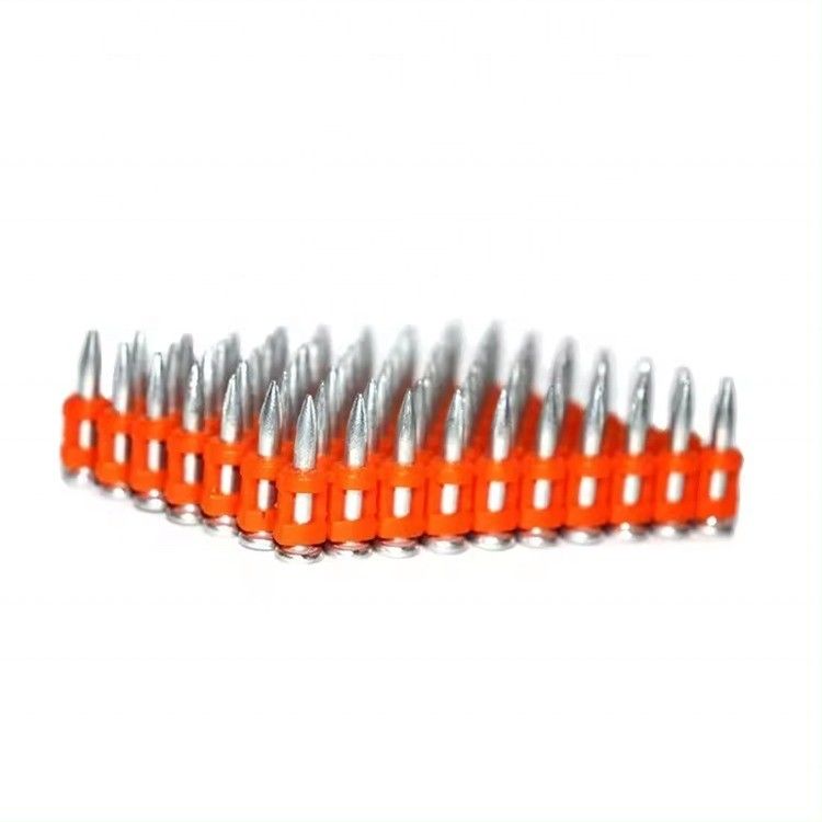 16-38 mm de longitud de paso de la vara de punta de bala de las uñas de gas para las uñas de accionar de gas galvanizado