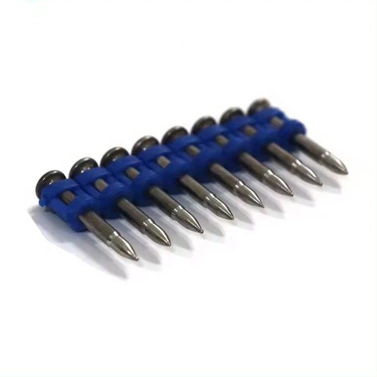 Concreto duro 15-40mm Lavadora de plástico Concreto disparar gas clavos pistola clavos HC6 Pinos de accionamiento