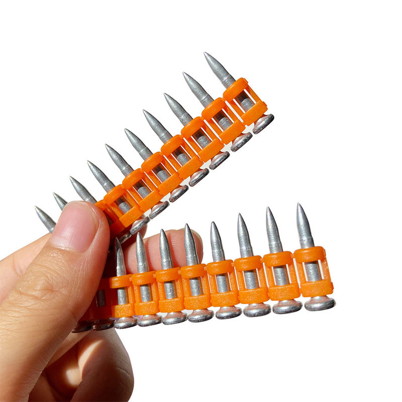 3.0x 25mm Paso de la barrera punta de bala clavos de acero de hormigón para la construcción resistente y duradera