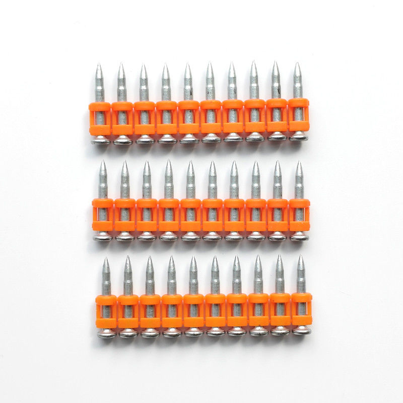 Los clavos HC6 de base lisa para acero de hormigón y los clavos de gas confiables por los contratistas de todo el mundo