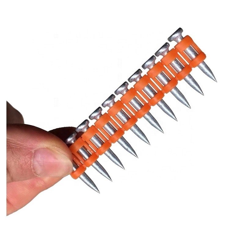 6.3mm Diámetro de la cabeza 19mm 22mm clavos de hormigón colados para la construcción y la construcción