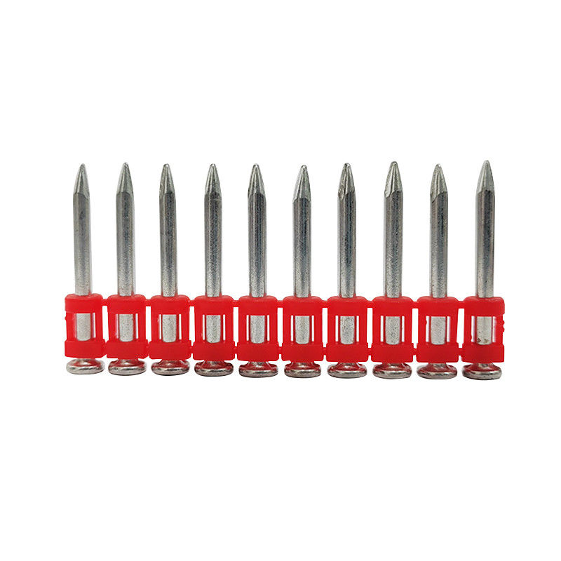 2.6/3.0*22/25/27/32/38mm Pinos de accionamiento flotados para el mercado ruso clavos de acero y hormigón cabeza plana