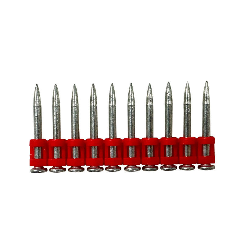16-38mm Lavadora de plástico clavos de gas de concreto para la cabeza plana herramienta de gas herramienta de batería