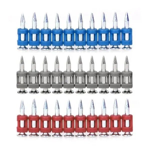 6.3mm cabeza Dia de alta dureza clavos de construcción de acero de hormigón para Hebei Toua pistola de clavos
