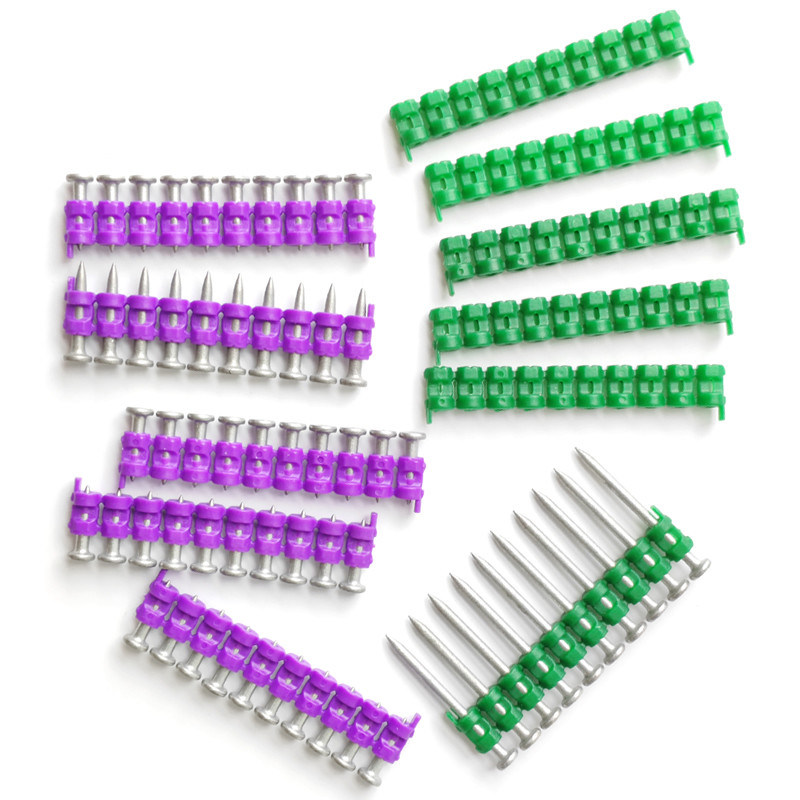 Electro Galvanizado Collated 22 mm clavos para el dispositivo de gas de Wurth CS-3 Durable Ring Shank