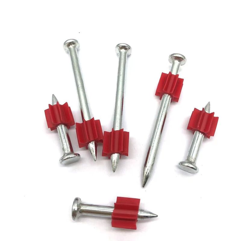 Inventario de clavos de hormigón.300 'Head Drive Pin PD Disparar clavos para el tiro de hormigón