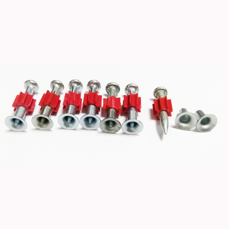 25MM 32MM clavos de hormigón para la pistola de potencia para la pistola modelo 450 paquete 2 50 caja interior /ctn