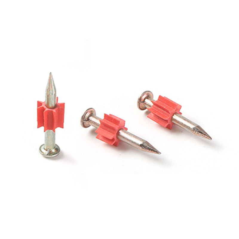 1.2-6mm Dia Shank. Pistola de clavos accionada con polvo para clavos de hormigón Material de acero fuerte